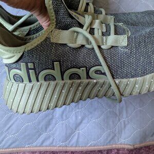 adidas Men's Kaptir 3.0 Sneaker, Tent Green/Tent Green/Grey, 11 Wide